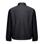 Vestes de travail avec logo en coton 240 g/m² THC Bratislava couleur noir