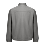 Vestes de travail avec logo en coton 240 g/m² THC Bratislava couleur gris