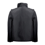 Veste de travail convertible en gilet en polyester 170 g/m² THC Astana couleur noir