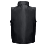 Veste de travail convertible en gilet en polyester 170 g/m² THC Astana couleur noir cinquième vue