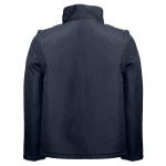 Veste de travail convertible en gilet en polyester 170 g/m² THC Astana couleur bleu marine deuxième vue