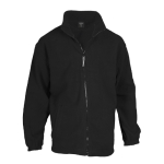 Vestes en polaire plusieurs coloris 280 g/m² MKT Hizon couleur noir première vue