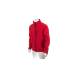 Vestes d'entreprise en softshell et élasthanne 300 g/m² MKT Molter couleur rouge deuxième vue