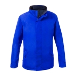 Parka imperméable en polyester, doublure polaire 200 g/m² MKT Flogox couleur bleu première vue