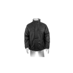 Parkas imperméables personnalisées en tissu ripstop durable MKT Zylka couleur noir troisième vue