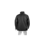 Parkas imperméables personnalisées en tissu ripstop durable MKT Zylka couleur noir quatrième vue