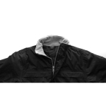 Parkas imperméables personnalisées en tissu ripstop durable MKT Zylka couleur noir cinquième vue