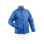 Parkas imperméables personnalisées en tissu ripstop durable MKT Zylka couleur bleu première vue