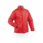 Parkas imperméables personnalisées en tissu ripstop durable MKT Zylka couleur rouge première vue