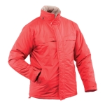 Parkas imperméables personnalisées en tissu ripstop durable MKT Zylka couleur rouge première vue