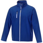 Vestes softshell d'entreprise en polyester 250 g/m² Elevate Essentials couleur bleu