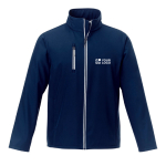 Vestes softshell d'entreprise en polyester 250 g/m² Elevate Essentials avec zone d'impression