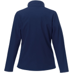 Veste softshell pour femme en polyester 250 g/m² Elevate Essentials couleur bleu marine deuxième vue arrière