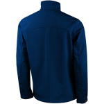 Vestes softshell d'entreprise en polyester 270 g/m² Elevate Life couleur bleu marine vue arrière
