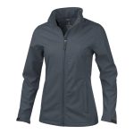 Veste respirante plusieurs coloris en polyester 270 g/m² Elevate Life couleur gris foncé