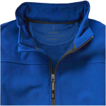 Veste softshell imperméable en polyester 300 g/m² Elevate Life couleur bleu vue détail 3