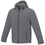 Veste softshell imperméable en polyester 300 g/m² Elevate Life couleur gris