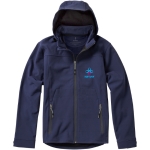 Veste softshell imperméable en polyester 300 g/m² Elevate Life vue impression sérigraphique