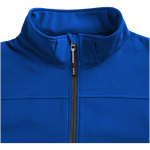 Veste softshell à capuche femmes en polyester 300 g/m² Elevate Life couleur bleu