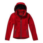 Veste softshell à capuche femmes en polyester 300 g/m² Elevate Life