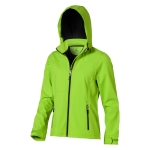Veste softshell à capuche femmes en polyester 300 g/m² Elevate Life
