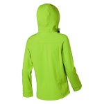 Veste softshell à capuche femmes en polyester 300 g/m² Elevate Life deuxième vue arrière