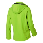 Veste softshell à capuche femmes en polyester 300 g/m² Elevate Life troisième vue arrière