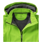 Veste softshell à capuche femmes en polyester 300 g/m² Elevate Life vue détail 3
