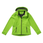 Veste softshell à capuche femmes en polyester 300 g/m² Elevate Life