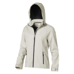 Veste softshell à capuche femmes en polyester 300 g/m² Elevate Life
