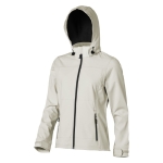 Veste softshell à capuche femmes en polyester 300 g/m² Elevate Life quatrième vue
