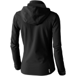 Veste softshell à capuche femmes en polyester 300 g/m² Elevate Life deuxième vue arrière