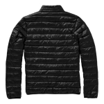 Veste personnalisée en nylon 20D et duvet 115 g/m² Elevate Life couleur noir