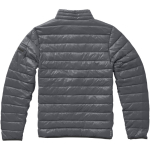 Veste personnalisée en nylon 20D et duvet 115 g/m² Elevate Life couleur gris