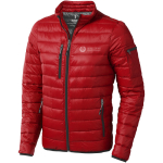 Veste personnalisée en nylon 20D et duvet 115 g/m² Elevate Life vue impression transfert