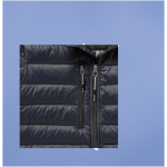 Veste personnalisée en nylon 20D et duvet 115 g/m² Elevate Life
