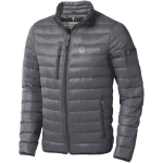 Veste personnalisée en nylon 20D et duvet 115 g/m² Elevate Life vue impression transfert