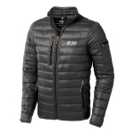 Veste personnalisée en nylon 20D et duvet 115 g/m² Elevate Life avec zone d'impression
