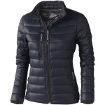 Veste pour femmes en duvet et nylon 20T 115 g/m² Elevate Life couleur bleu marine