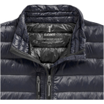 Veste pour femmes en duvet et nylon 20T 115 g/m² Elevate Life couleur bleu marine vue détail 3