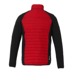 Vestes d'entreprise isolantes en polyester 380T 245 g/m² Elevate Life couleur rouge