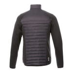Vestes d'entreprise isolantes en polyester 380T 245 g/m² Elevate Life couleur gris foncé