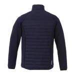 Vestes d'entreprise isolantes en polyester 380T 245 g/m² Elevate Life couleur bleu marine