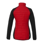Vestes personnalisées bicolores femmes en polyester 380T Elevate Life couleur rouge