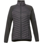 Vestes personnalisées bicolores femmes en polyester 380T Elevate Life deuxième vue frontale