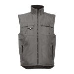 Gilets Oxford personnalisés en polyester 170 g/m² THC Stockholm couleur gris foncé