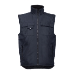 Gilets Oxford personnalisés en polyester 170 g/m² THC Stockholm couleur bleu marine