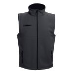 Gilets softshell en polyester et élasthanne 280 g/m² THC Baku couleur noir