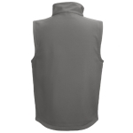 Gilets softshell en polyester et élasthanne 280 g/m² THC Baku couleur gris foncé deuxième vue
