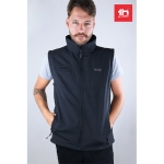Gilets softshell en polyester et élasthanne 280 g/m² THC Baku couleur bleu marine vue image ambiance